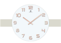 Reloj de pared Lowell in Vidrio 14897BR - 14897BR